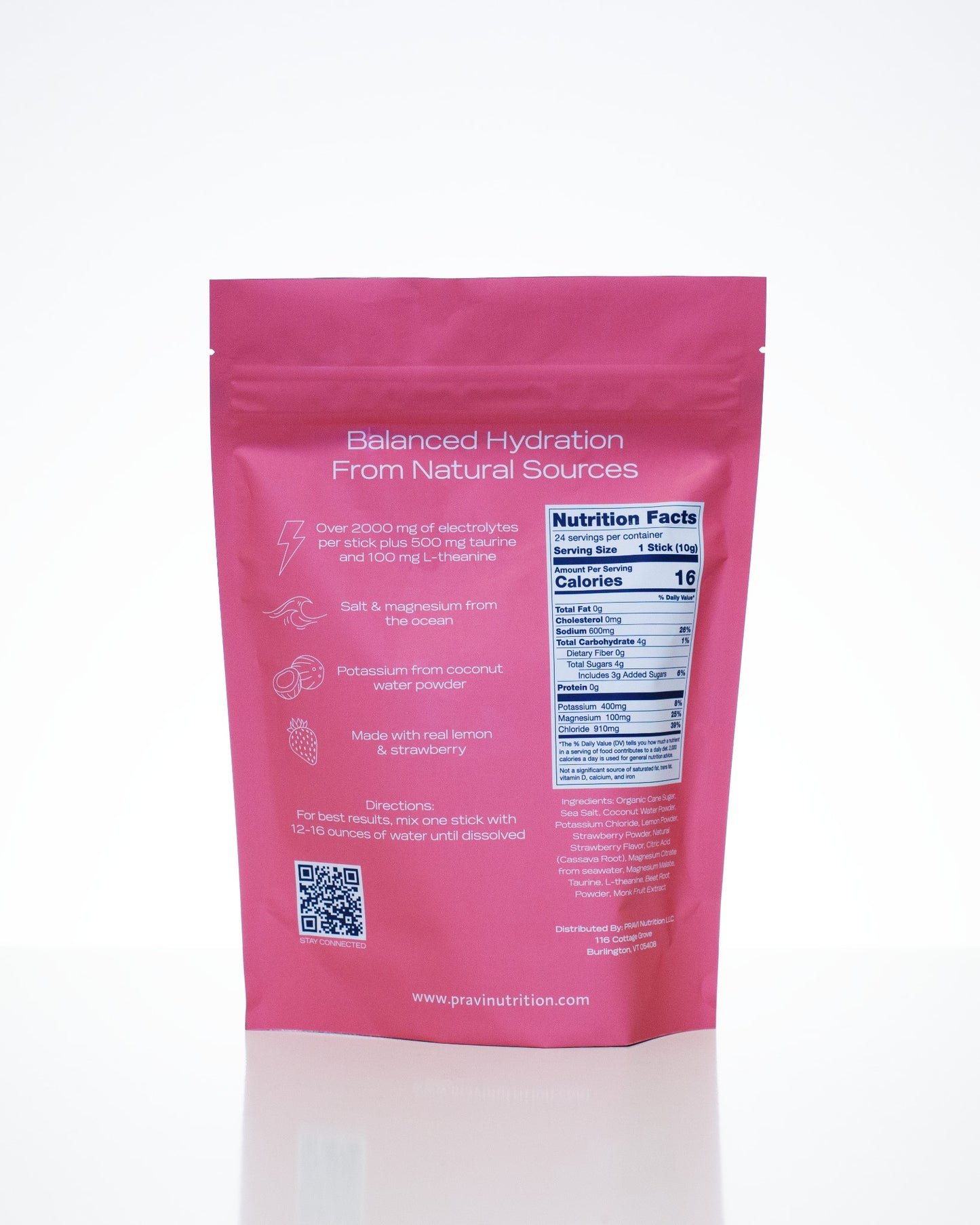 Hydrate+ Electrolyte Drink Mix