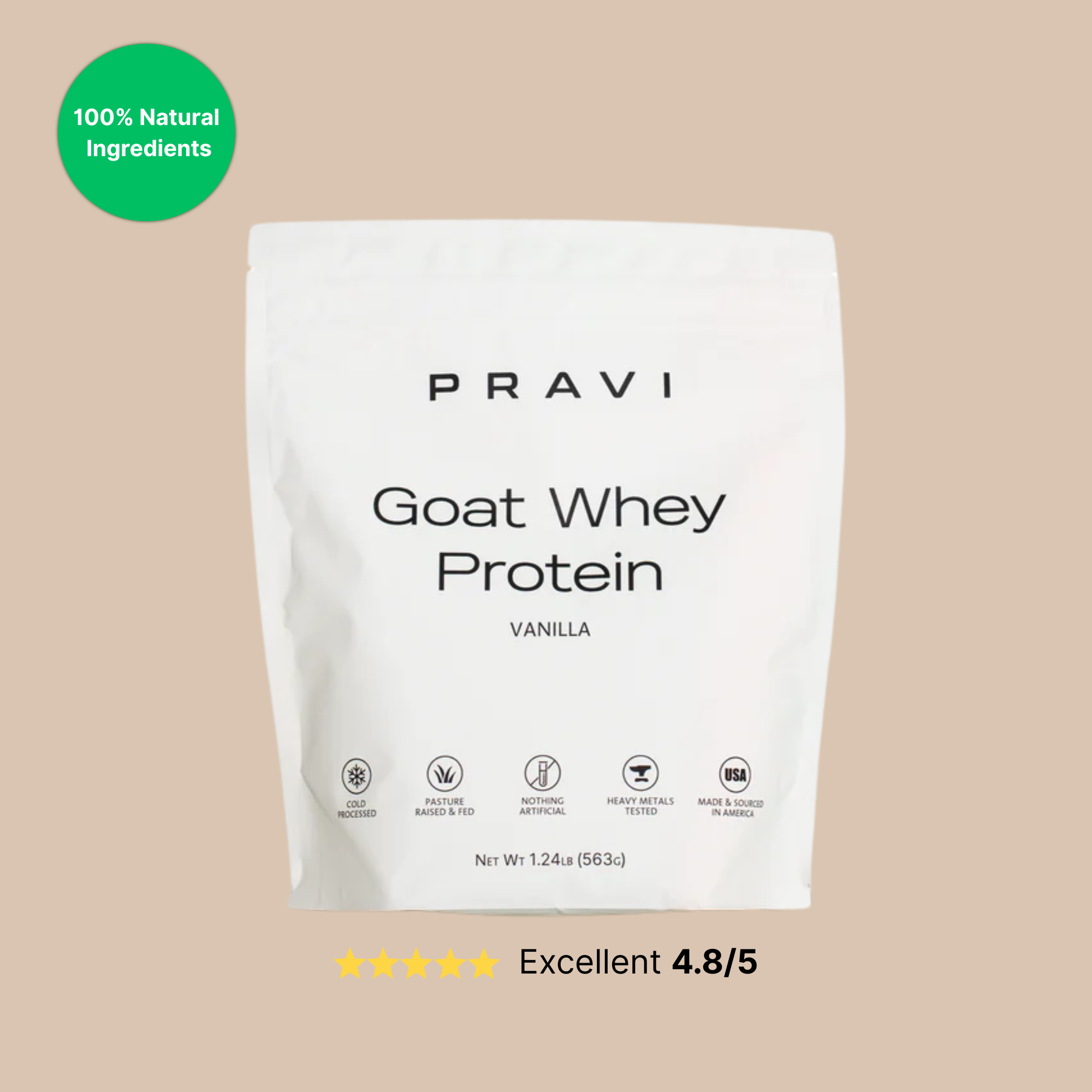 Vanilla Goat Whey Protein