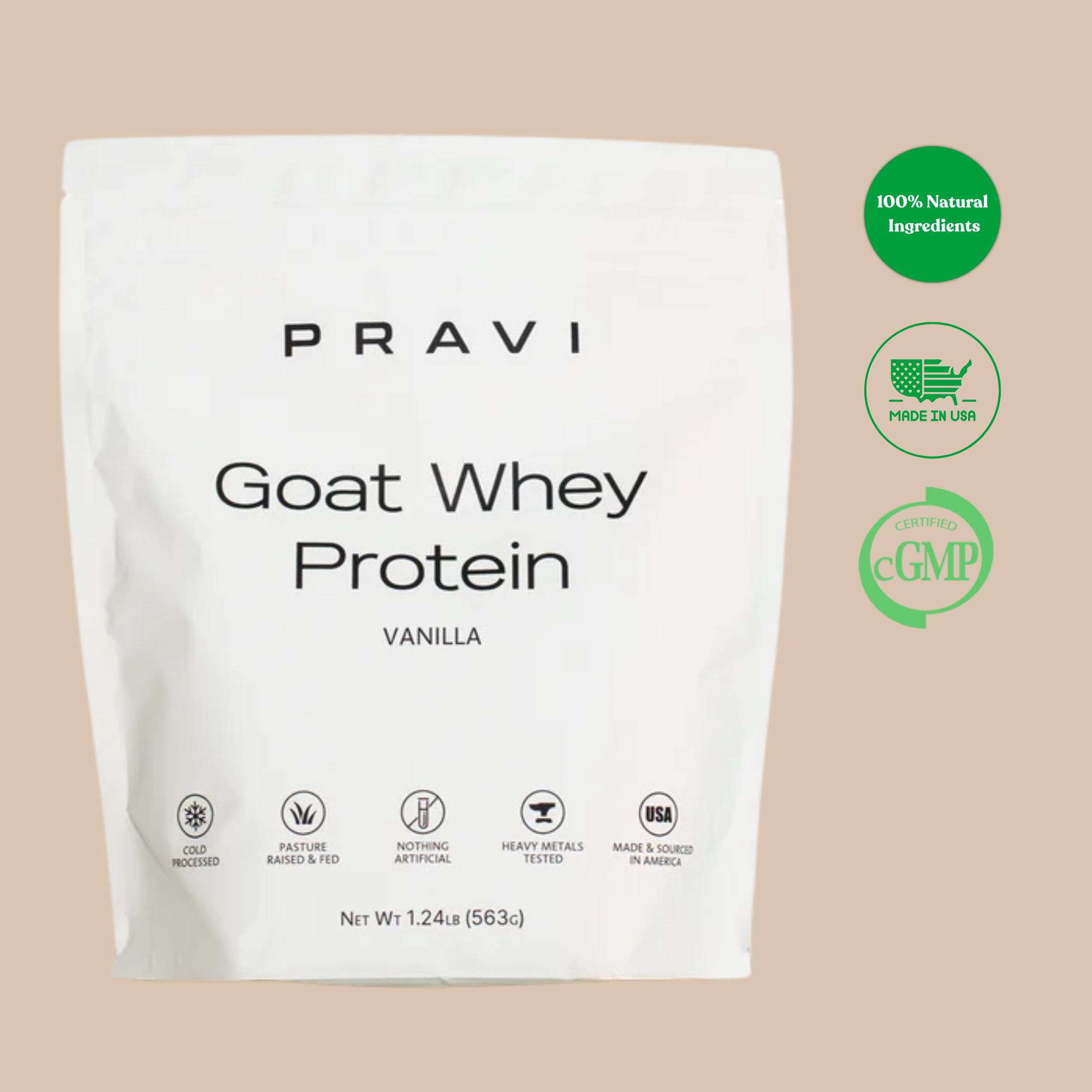Vanilla Goat Whey Protein
