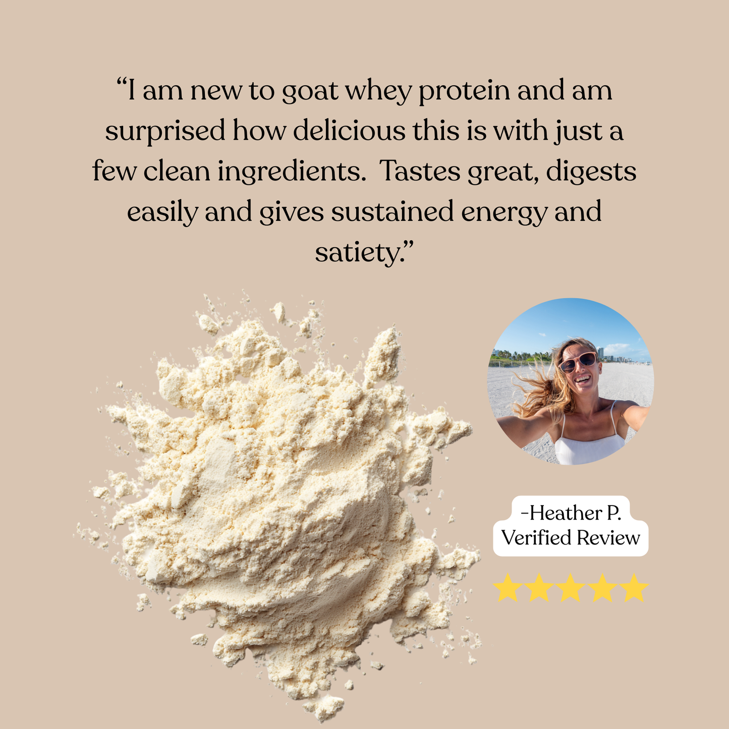 Vanilla Goat Whey Protein