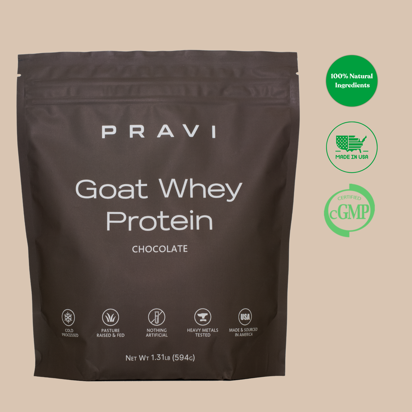 Chocolate Goat Whey Protein