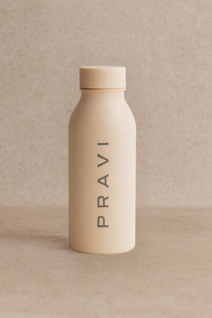 Stainless Steel Bottle- Matte Bone