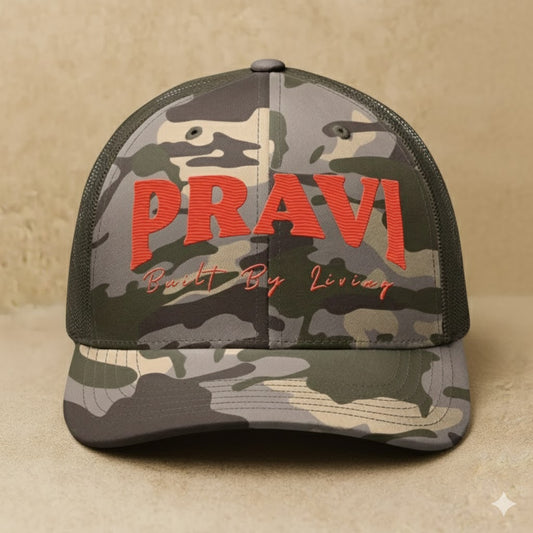 The PRAVI Snapback / in Camo