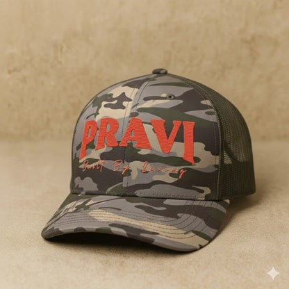 The PRAVI Snapback / in Camo